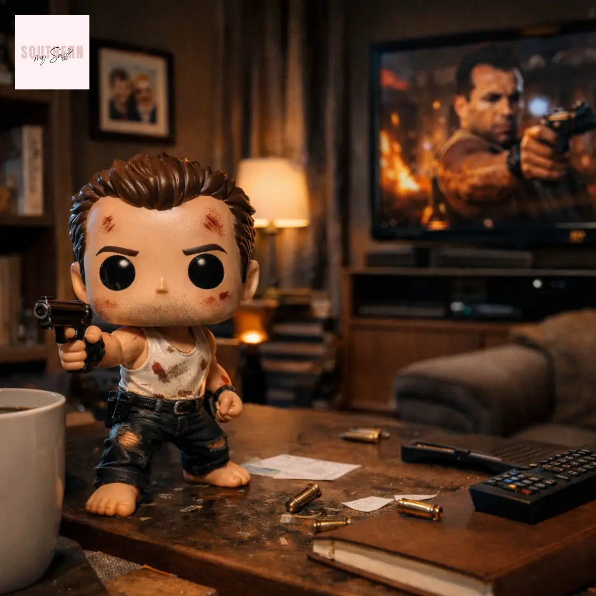 Die Hard John McClane Pop Figure Doll