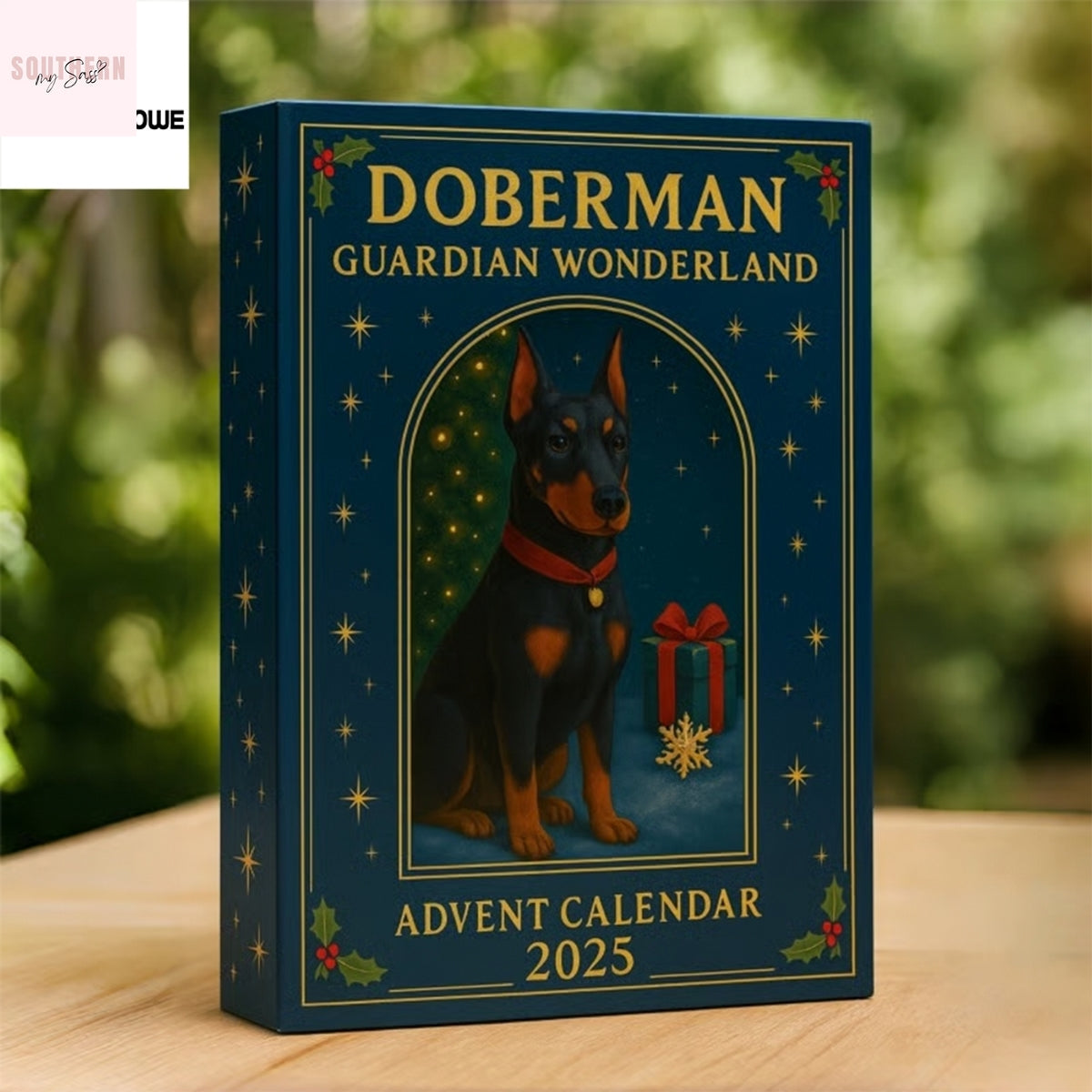 Doberman Guardian Wonderland Advent Calendar 2025