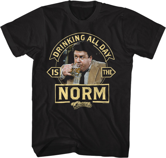 Vintage Drinking All Day Is The Norm Cheers T-Shirt