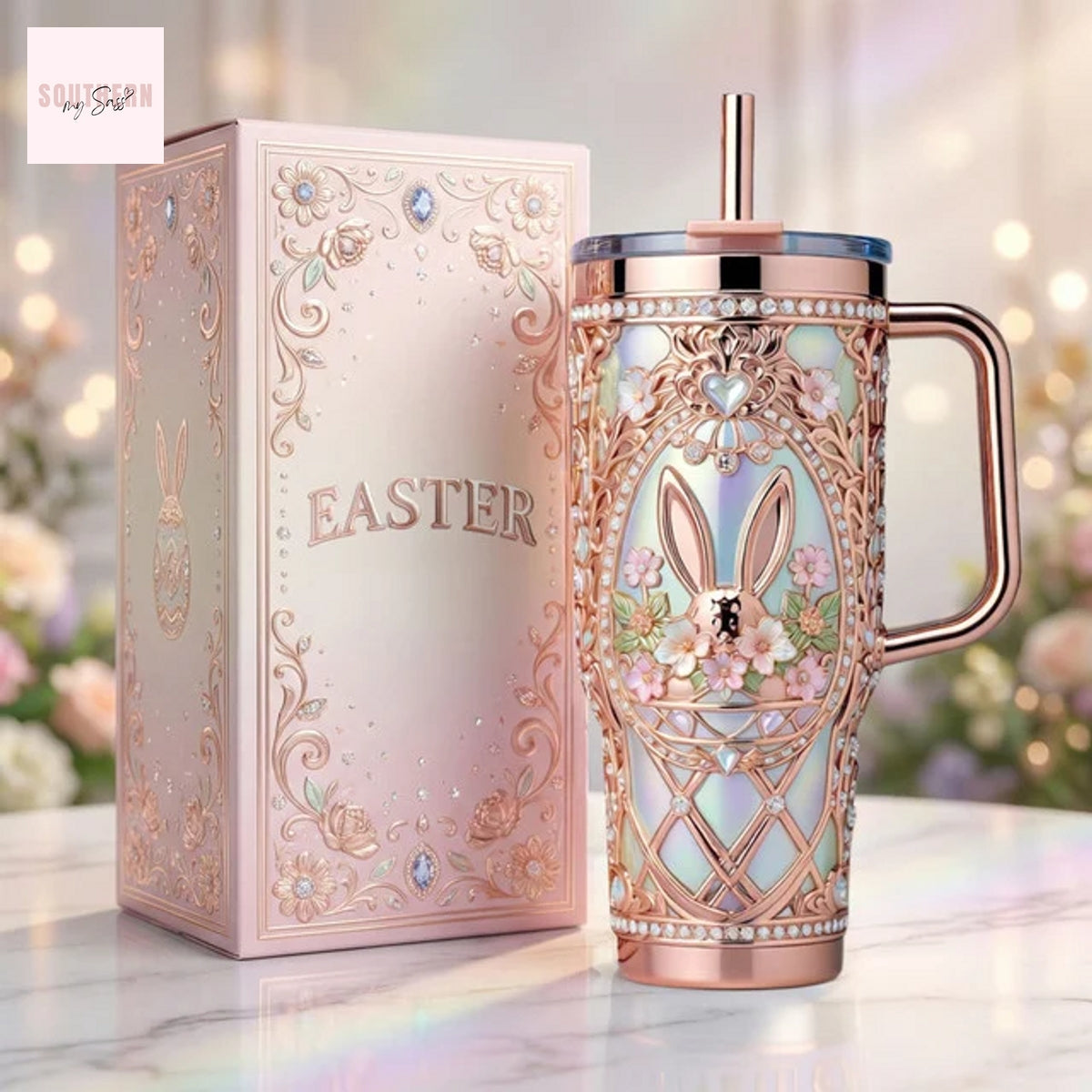 Easter Bunny 40oz Tumbler