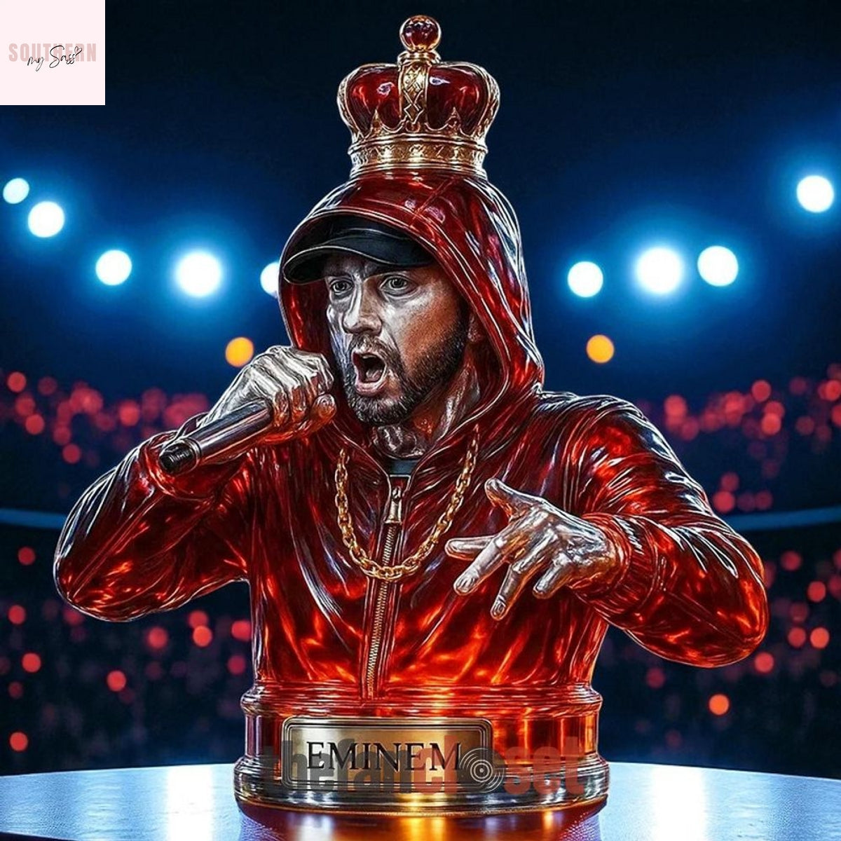 Eminem Slim Shady Whiskey Bottle