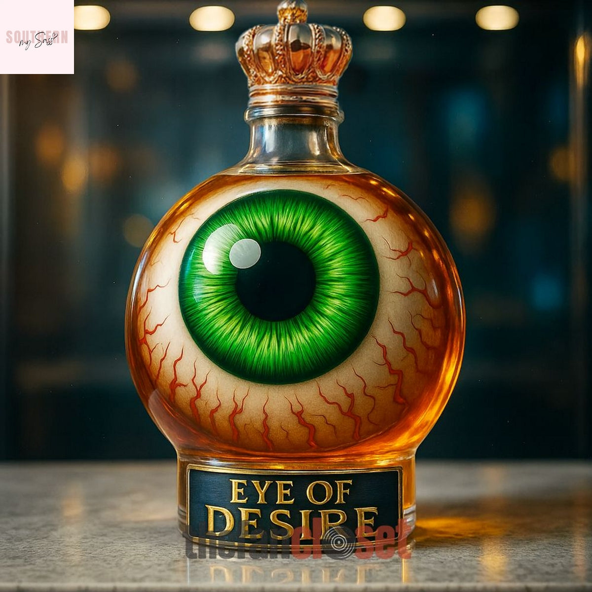 Eye Of Desire Whiskey Bottle