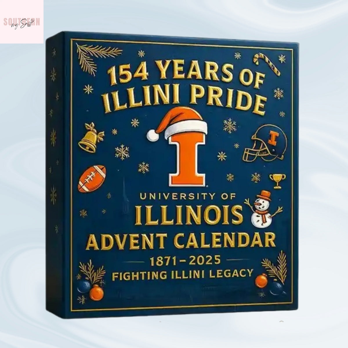 Fighting Illini University Of Illinois 154 Years Of Illini Pride Advent Calendar