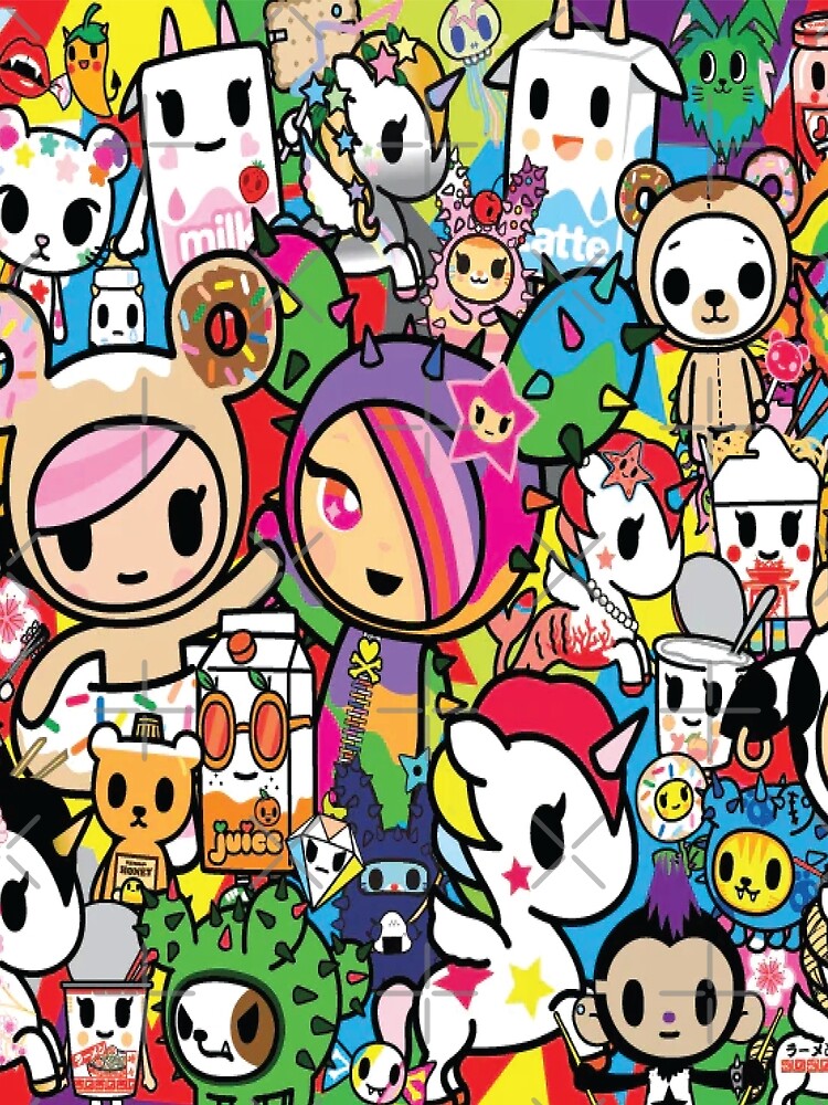 Tokidoki Kawaii Donutella Sandy Unicorno by 7strikesquad