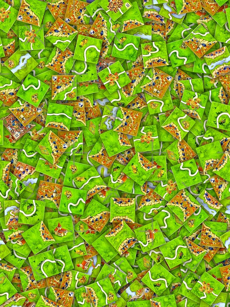 Carcassonne tiles by dima-v