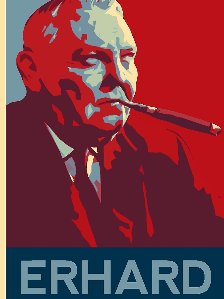 Ludwig Erhard poster by SozioN