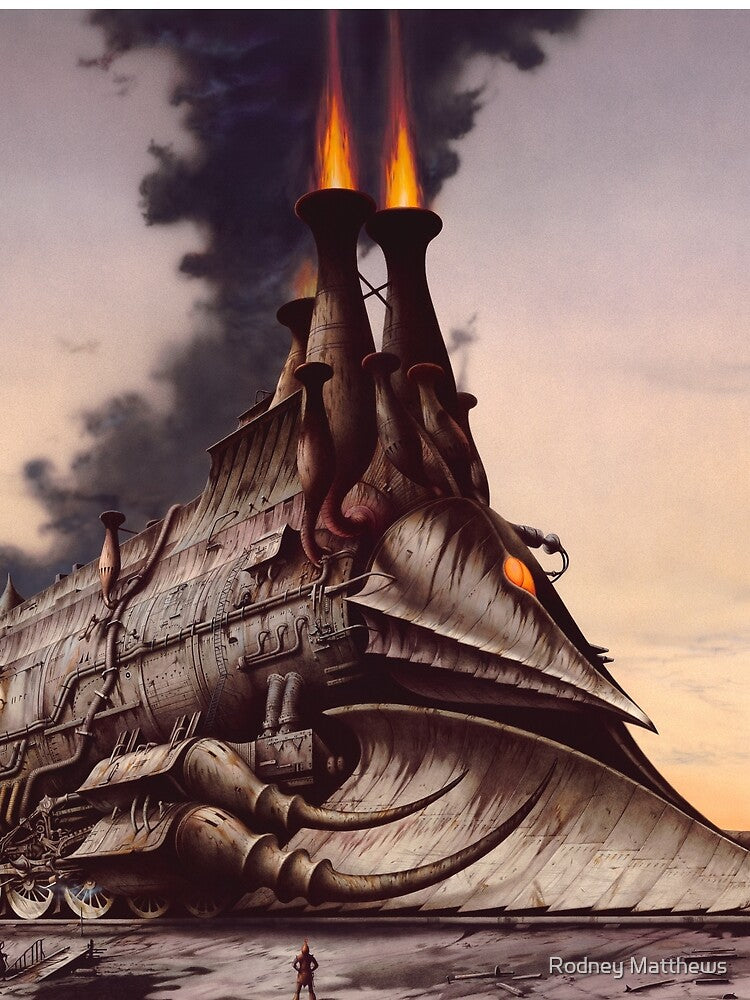 The Heavy Metal Hero by Rodney Matthews Studios