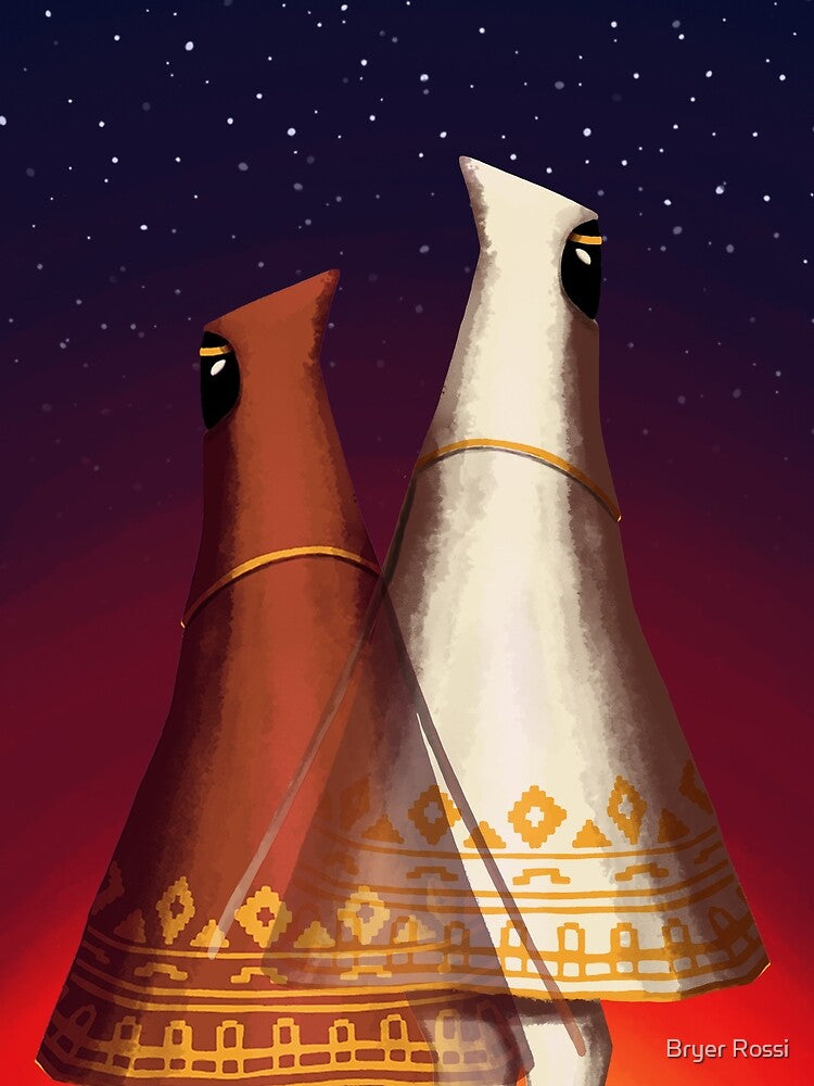 Journey Game - Companions in the Sunset by Bryer Rossi