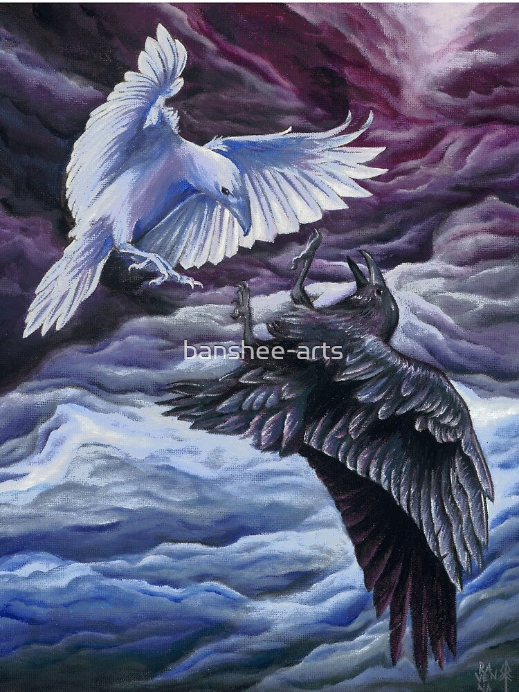Ravens by banshee-arts