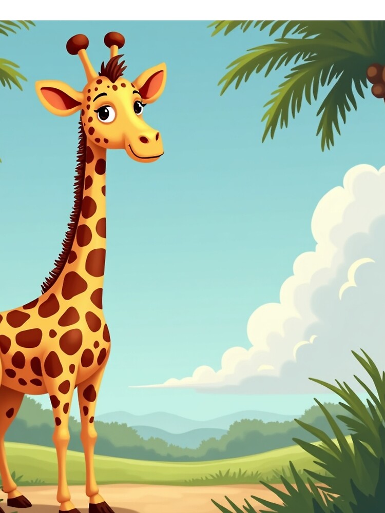 Cartoon Giraffe by laurakerr