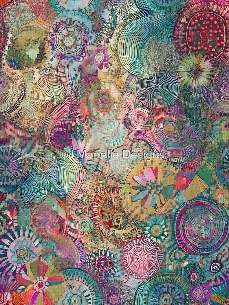Retro Hippie: Fantasy by J Marielle Designs