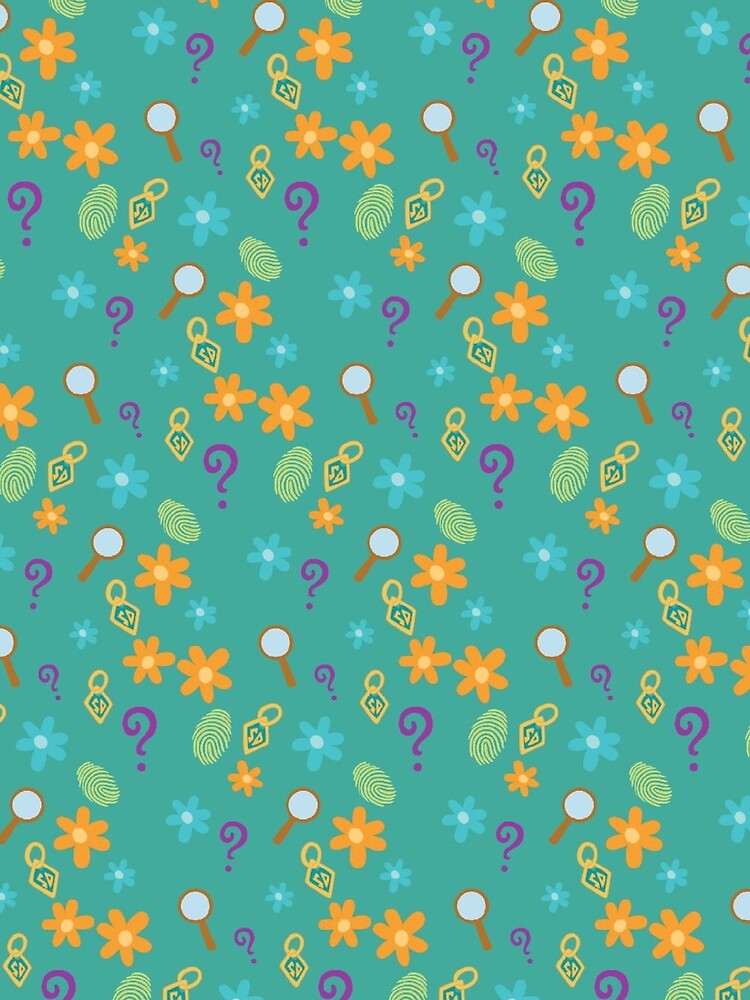 Mystery Inc Pattern (Teal) by karlaestrada