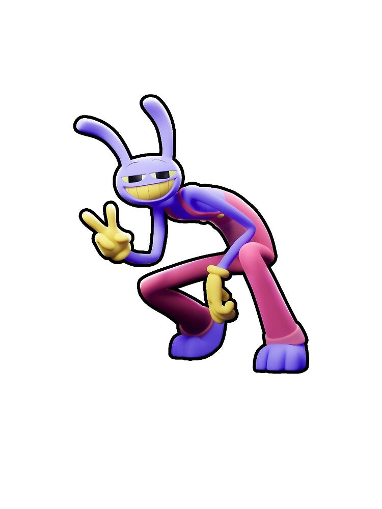 JAX THE BUNNY RABBIT SMILING (THE AMAZING DIGITAL CIRCUS TADC) by Python Designs