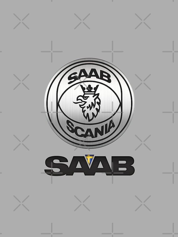 Saab Product Logo Swedish Automotive by artColourized