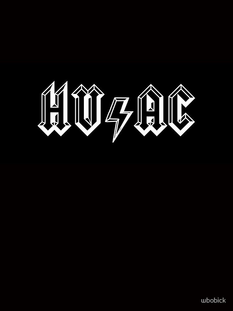 HVAC AC/DC Logo by wbobick