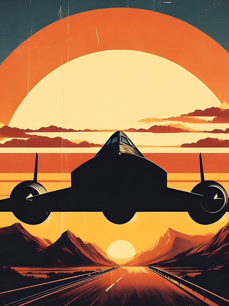 Lockheed SR71 Blackbird by ClassicRetroism