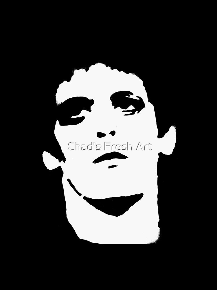 Lou Reed by Chad's Fresh Art