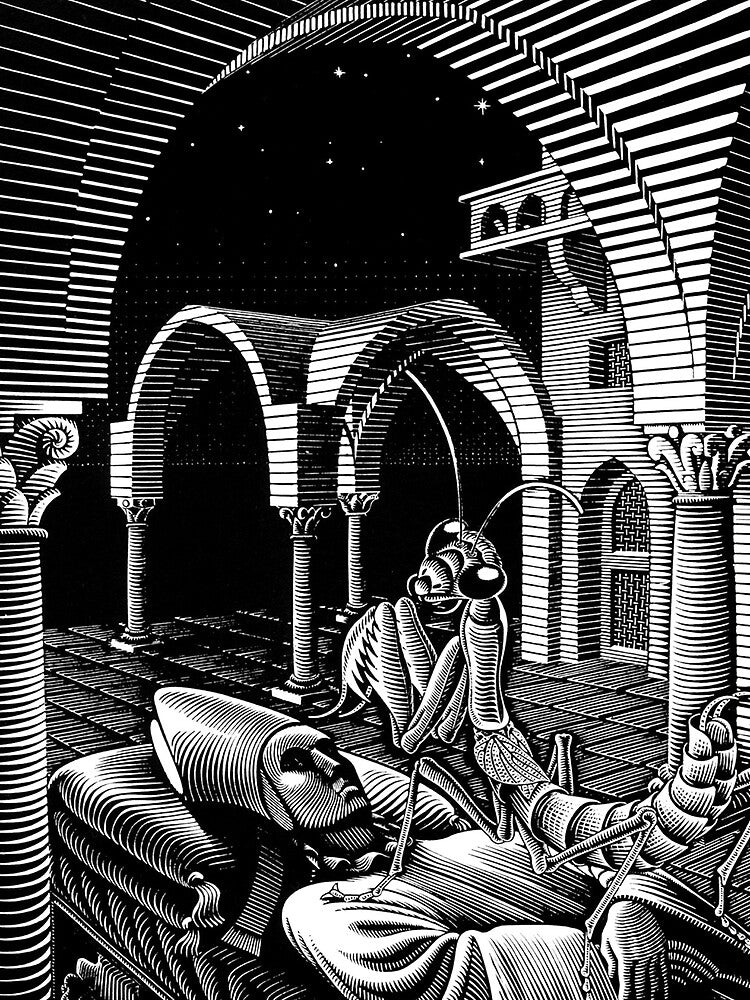 Artwork By Maurits cornelis Escher ( 1898 - 1972 ), Netherlands by space company ®