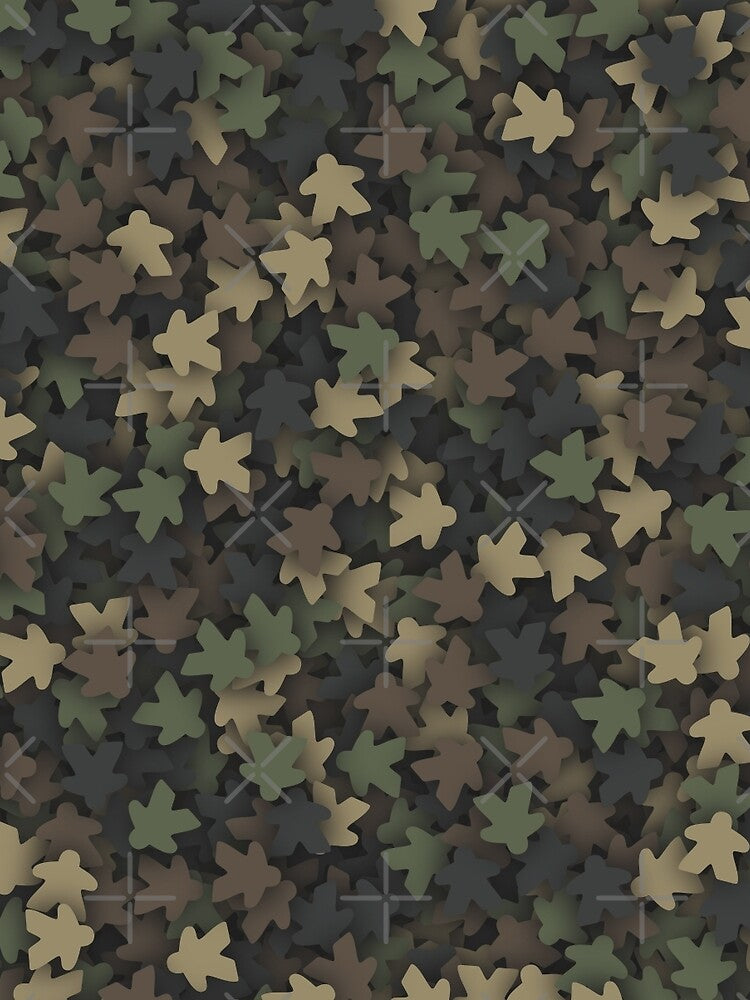 Camouflage meeples by dima-v