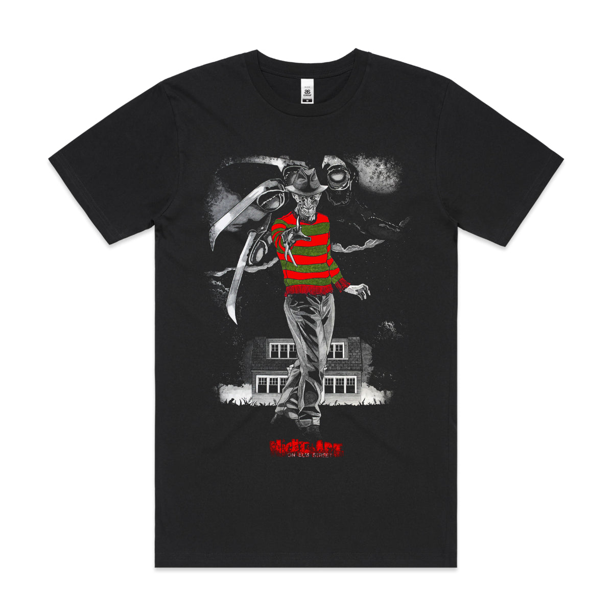 A Nightmare on Elm Street Freddy Krueger Horror Movie T-Shirt Tee