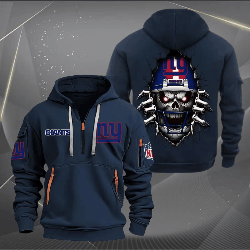 New York Giants Tactical Hoodie, Football Fan Hoodie, Outdoor Apparel