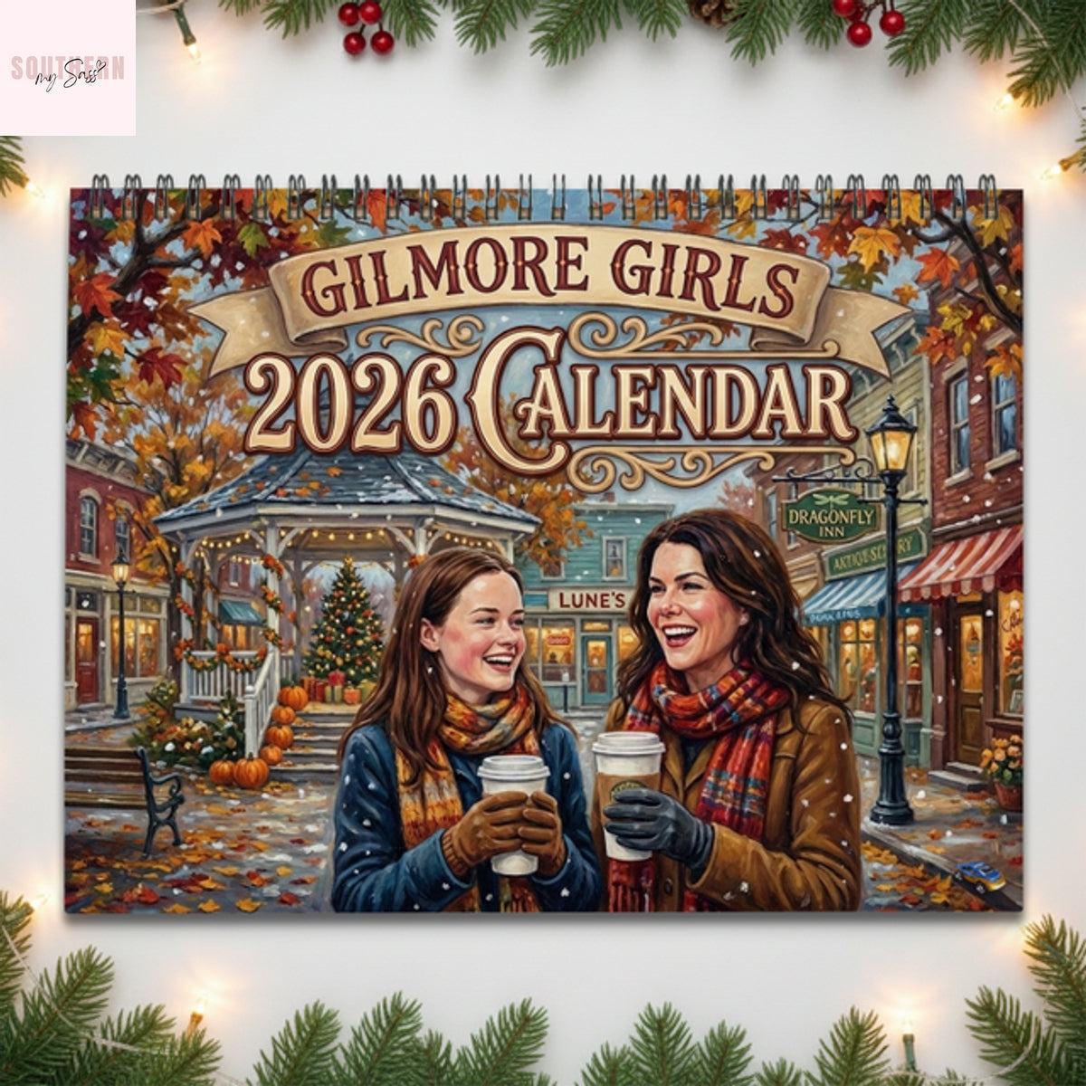 Gilmore Girls 2026 Wall Calendar