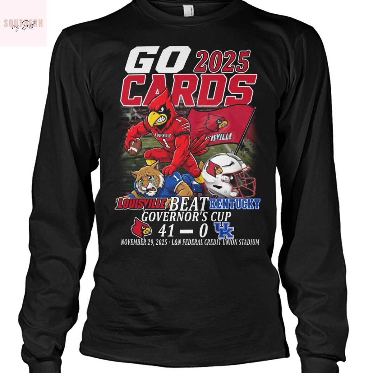 Go Louisville Cardinals 2025 Governor Cup Unisex T-Shirt