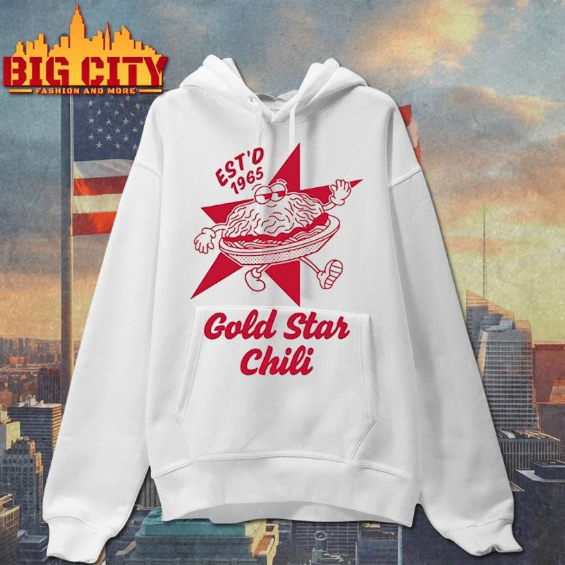 gold star chili 60th anniversary est’d 1965 brain shirt