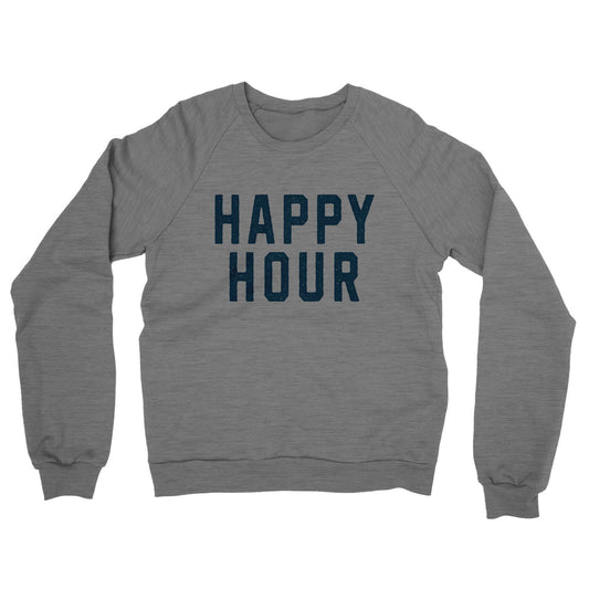 Happy Hour Midweight French Terry Crewneck Sweatshirt