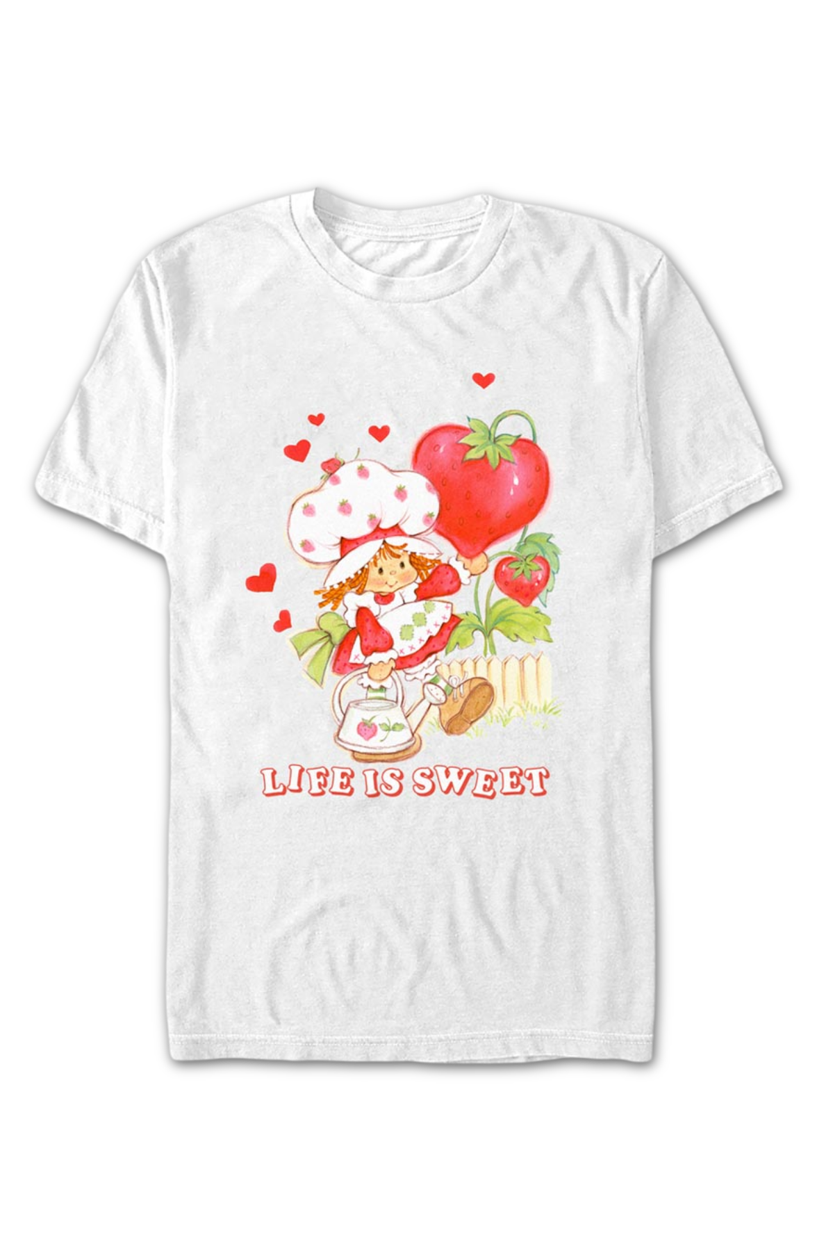 Hearts Life Is Sweet Strawberry Shortcake T-Shirt