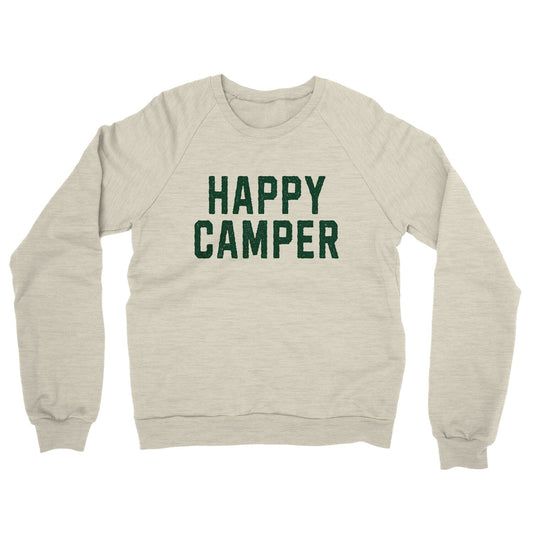 Happy Camper Midweight French Terry Crewneck Sweatshirt