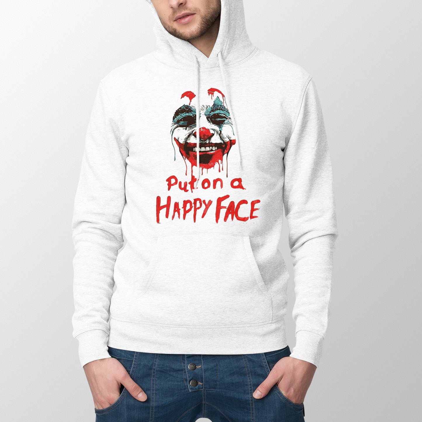 Joker Put on a Happy Face Joker Hoodie Joker Joaquin Hoodie