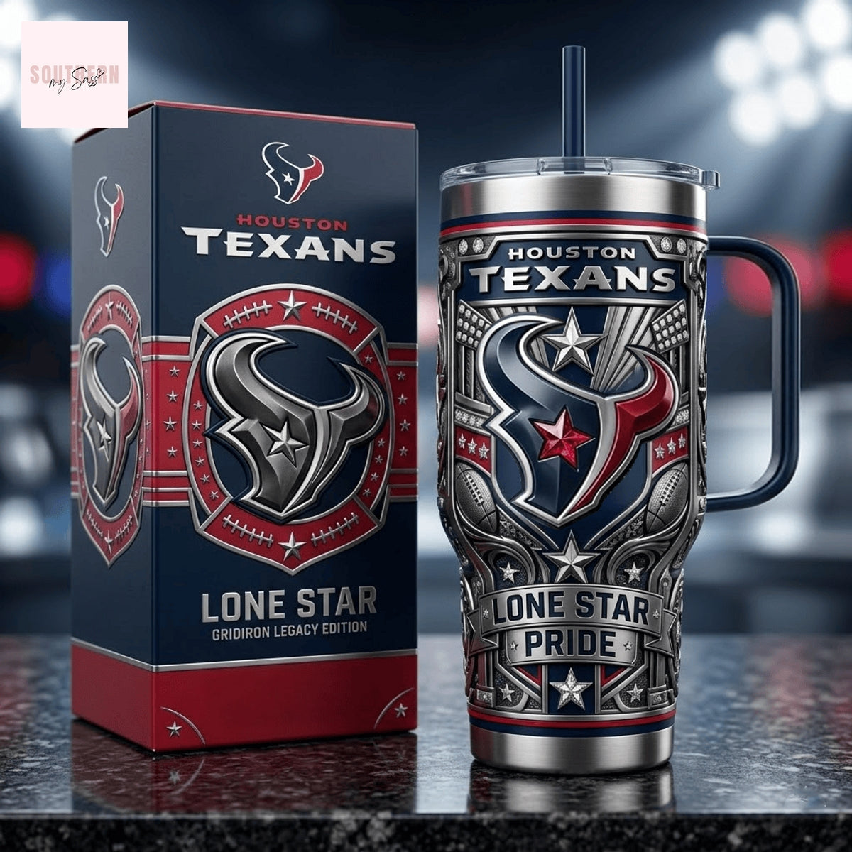 Houston Texans Lone Star Pride Tumbler