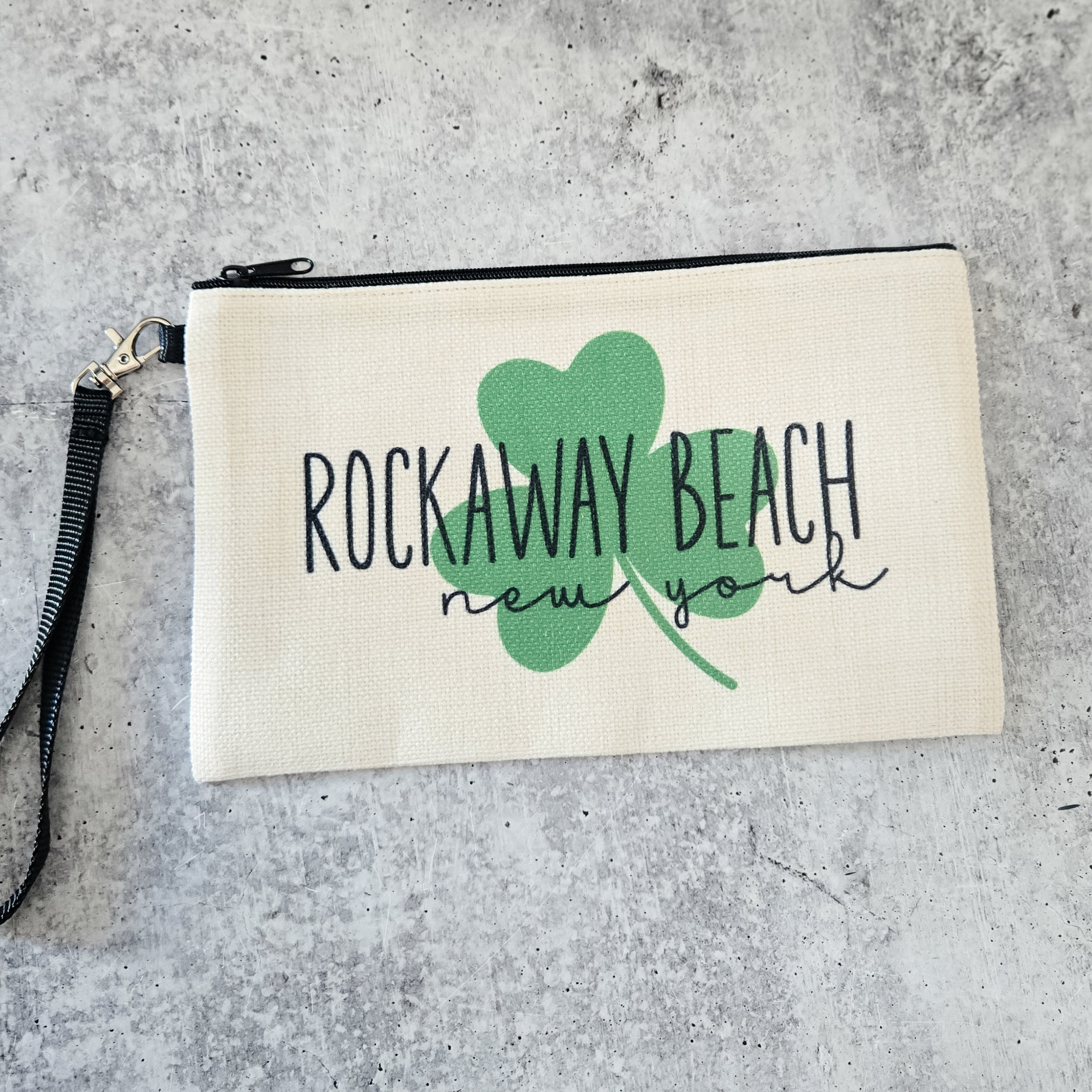 Custom St. Patrick's Day Shamrock Make-up Bag