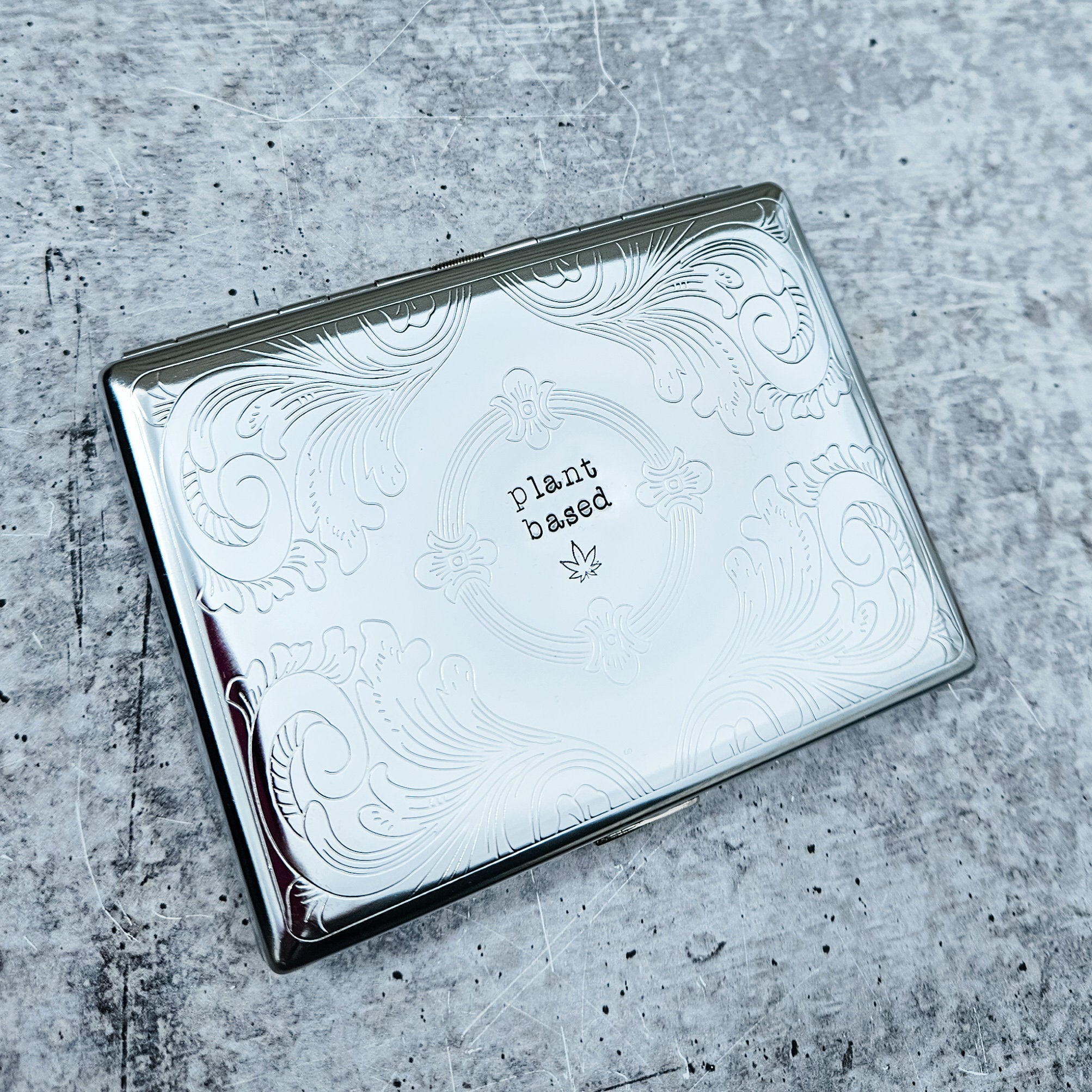 Plant Based Funny Cigarette Case for Vegan