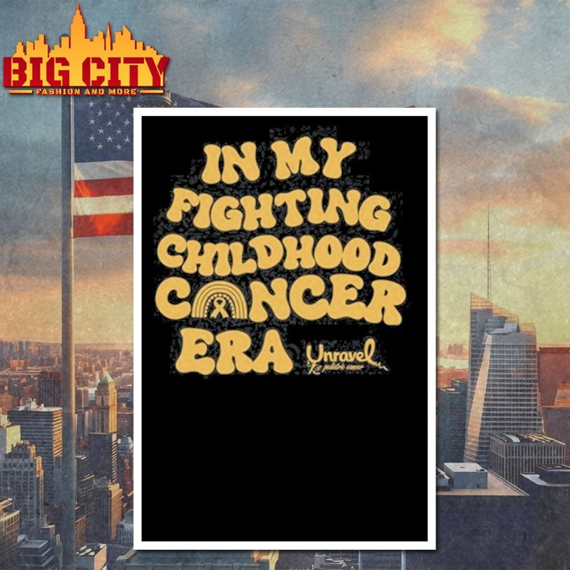 In My Fighting Childhood Cancer Era Shirt