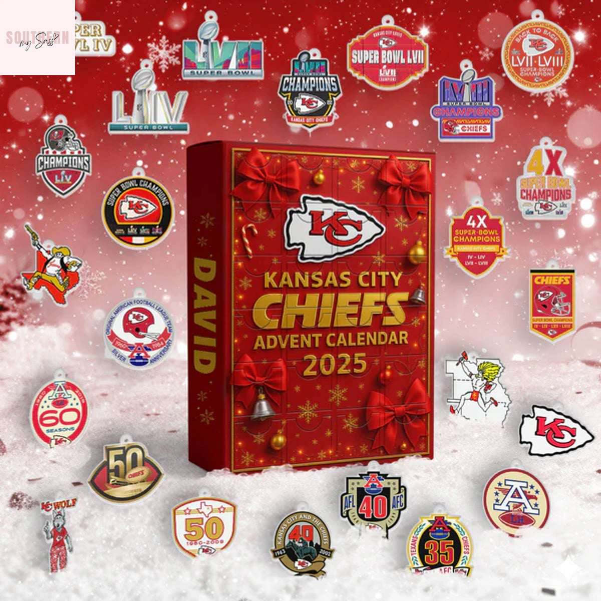 Kansas City Chiefs Advent Calendar 2025