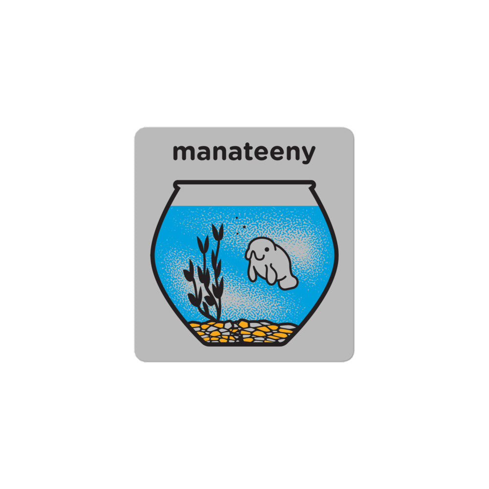 Manateeny Sticker