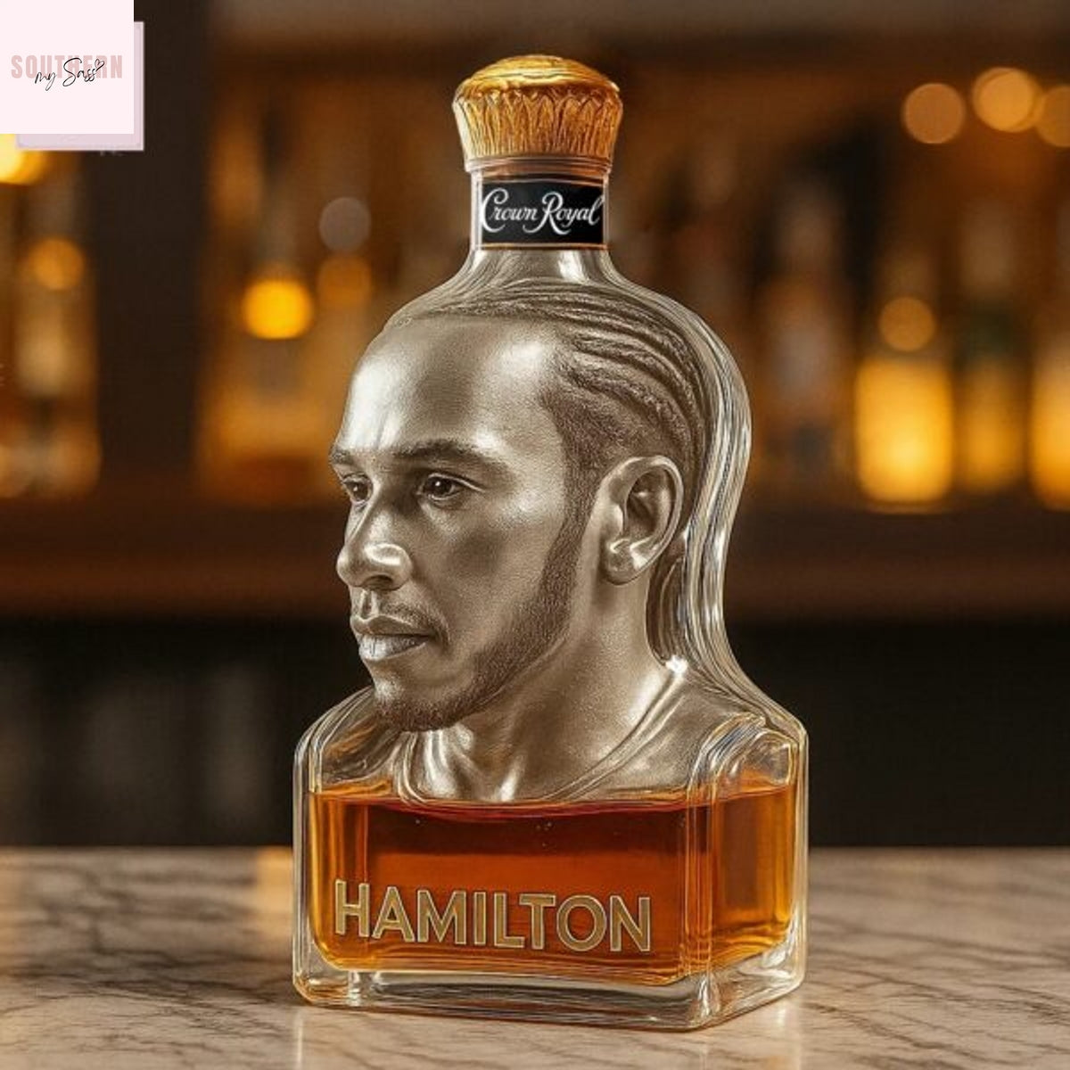 Lewis Hamilton F1 Top Driver Whisky Bottle