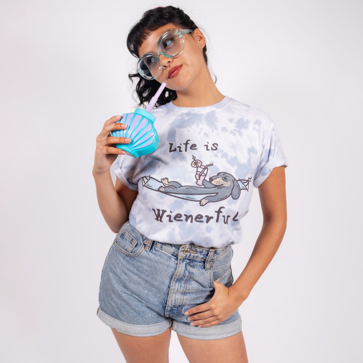 life is wienerful unisex tee | tie-dye