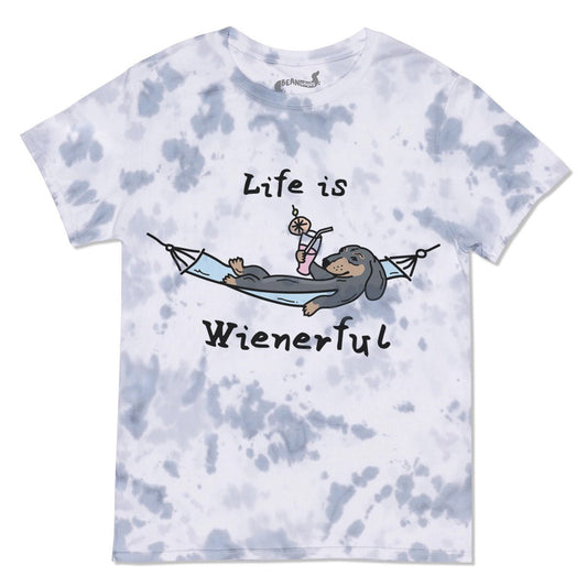 life is wienerful unisex tee | tie-dye