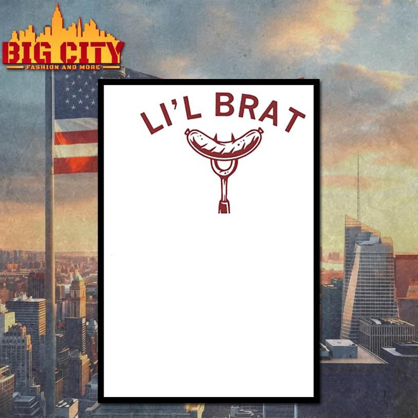 lil brat bib shirt