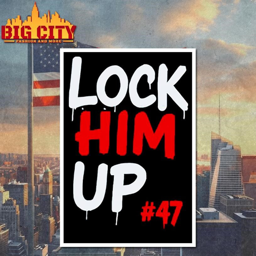lock him up #47 shirt