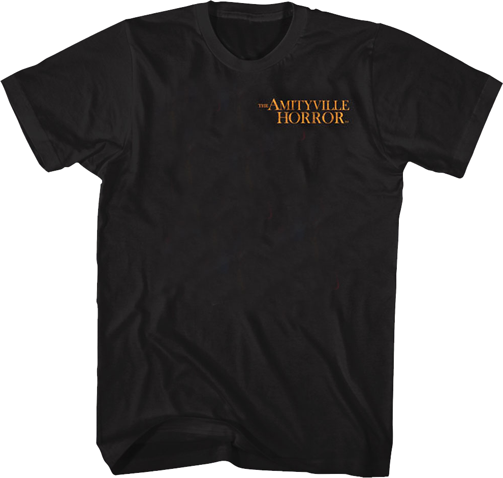 Logo And House Amityville Horror T-Shirt