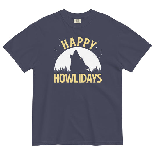Happy Howlidays Men's Relaxed Fit Tee