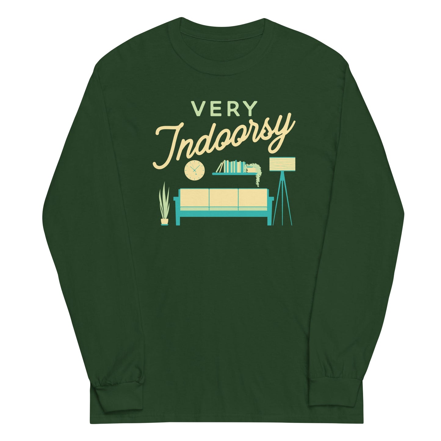 Very Indoorsy Unisex Long Sleeve Tee