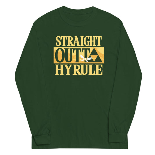 Straight Outta Hyrule Unisex Long Sleeve Tee