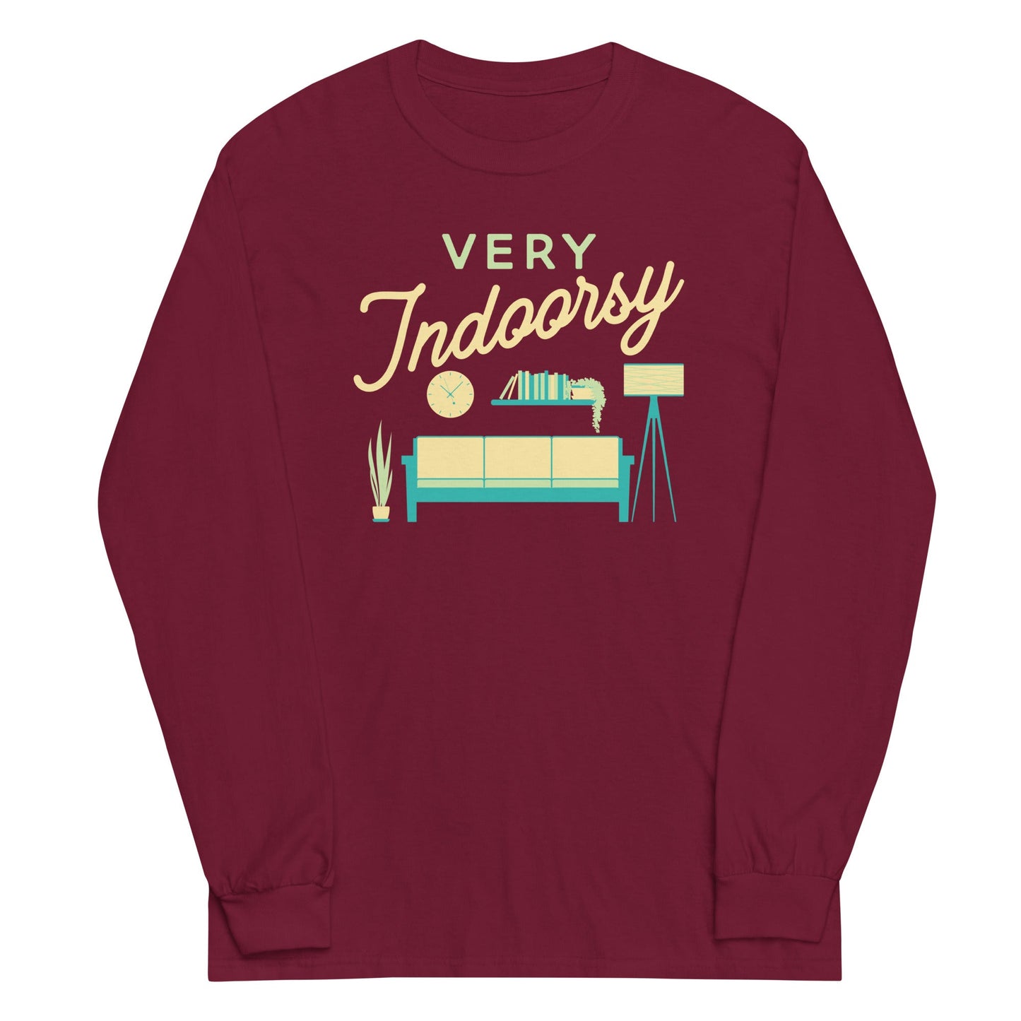 Very Indoorsy Unisex Long Sleeve Tee