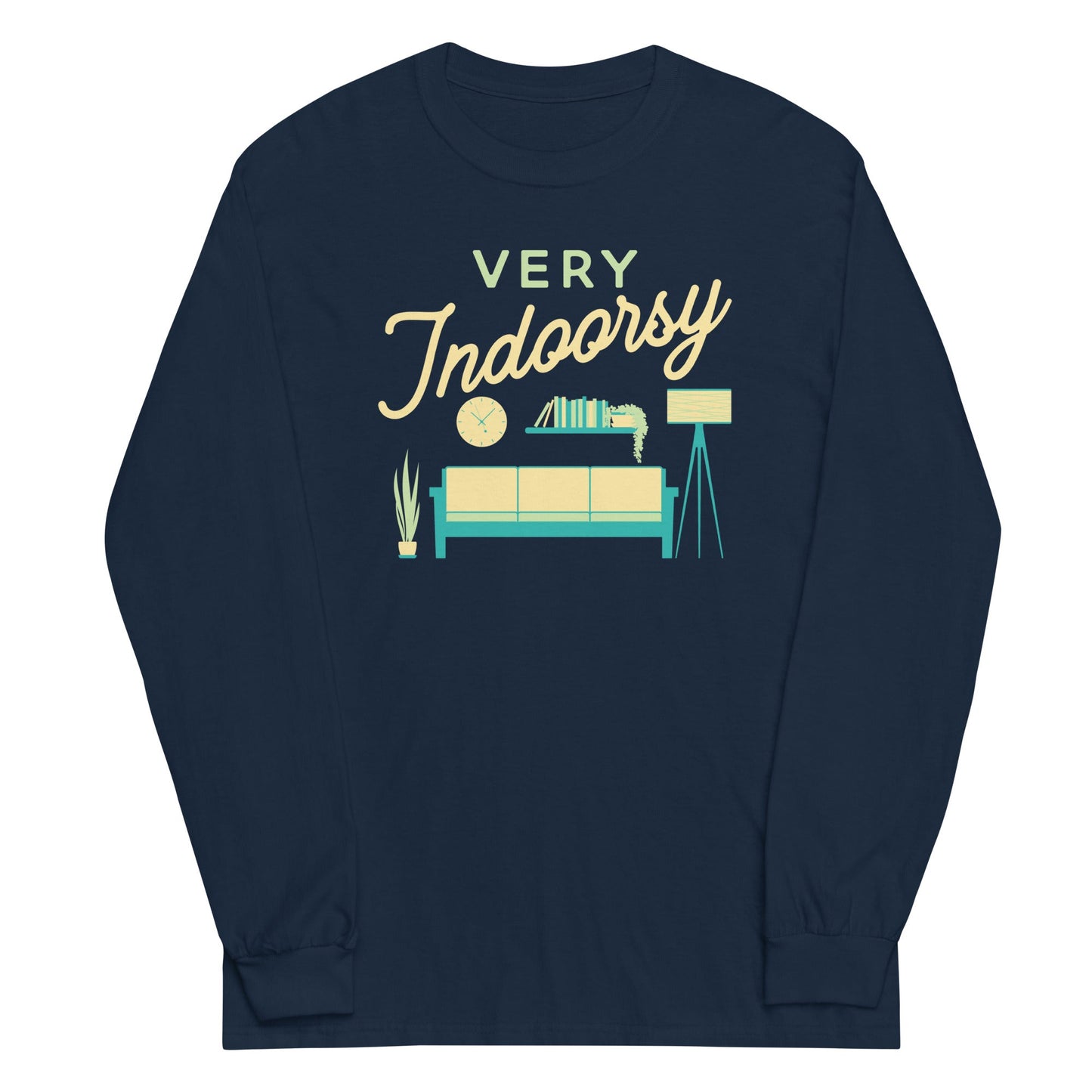 Very Indoorsy Unisex Long Sleeve Tee