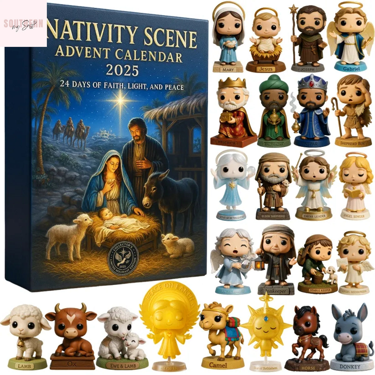 Nativity Scene Advent Calendar 2025